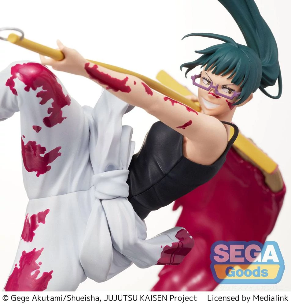 Jujutsu Kaisen Graffiti x Battle Re: PVC Szobor - Maki Zen'in 14 cm