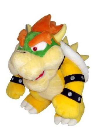 Super Mario Plüssfigura - Bowser 26 cm