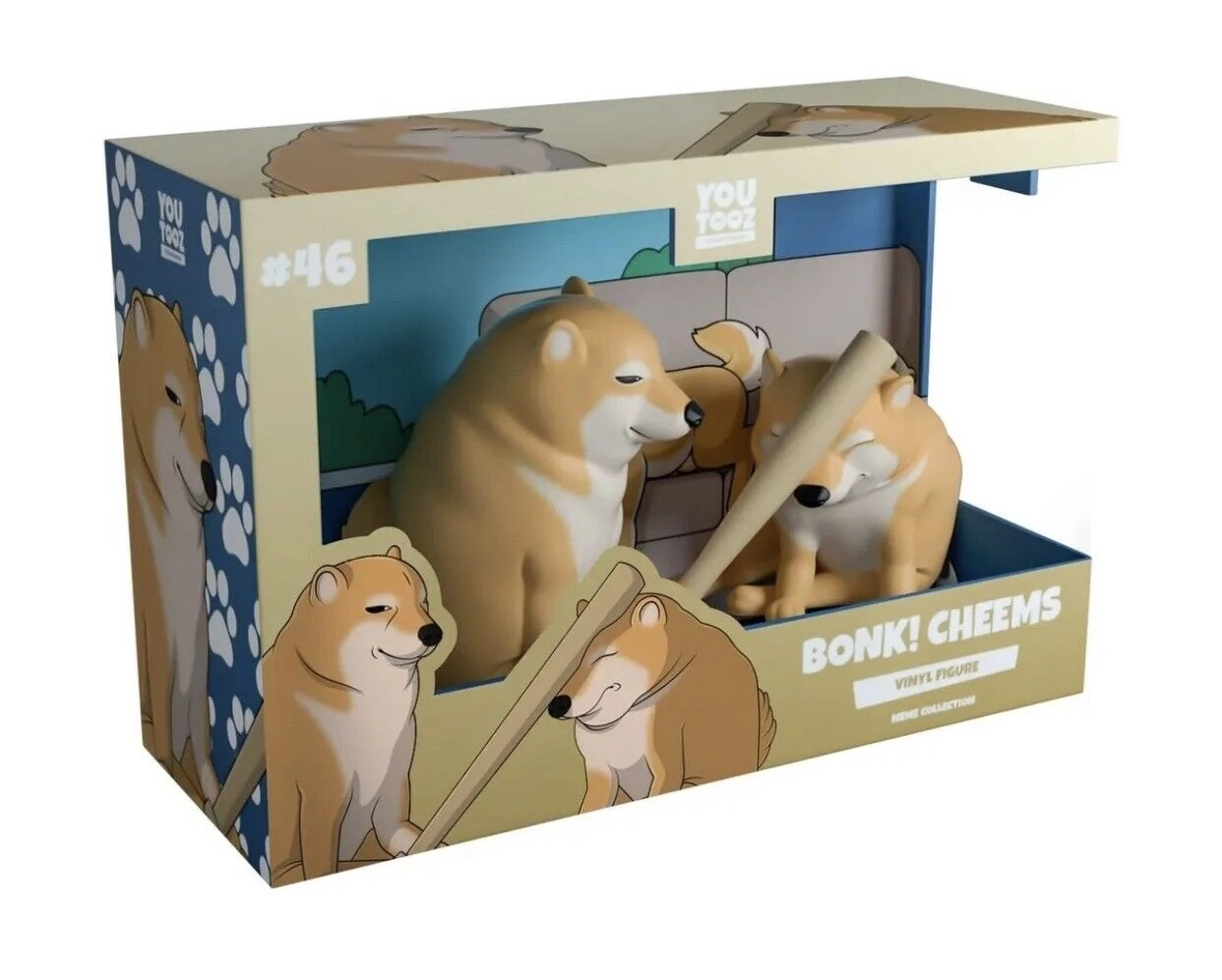 Youtooz: Meme Vinyl Figura - Bonk! Cheems Doge
