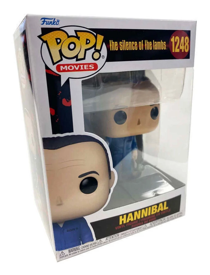 The Silence of the Lambs POP! Movies Vinyl Figura - Hannibal w/ Knife and Fork 9 cm #1248
