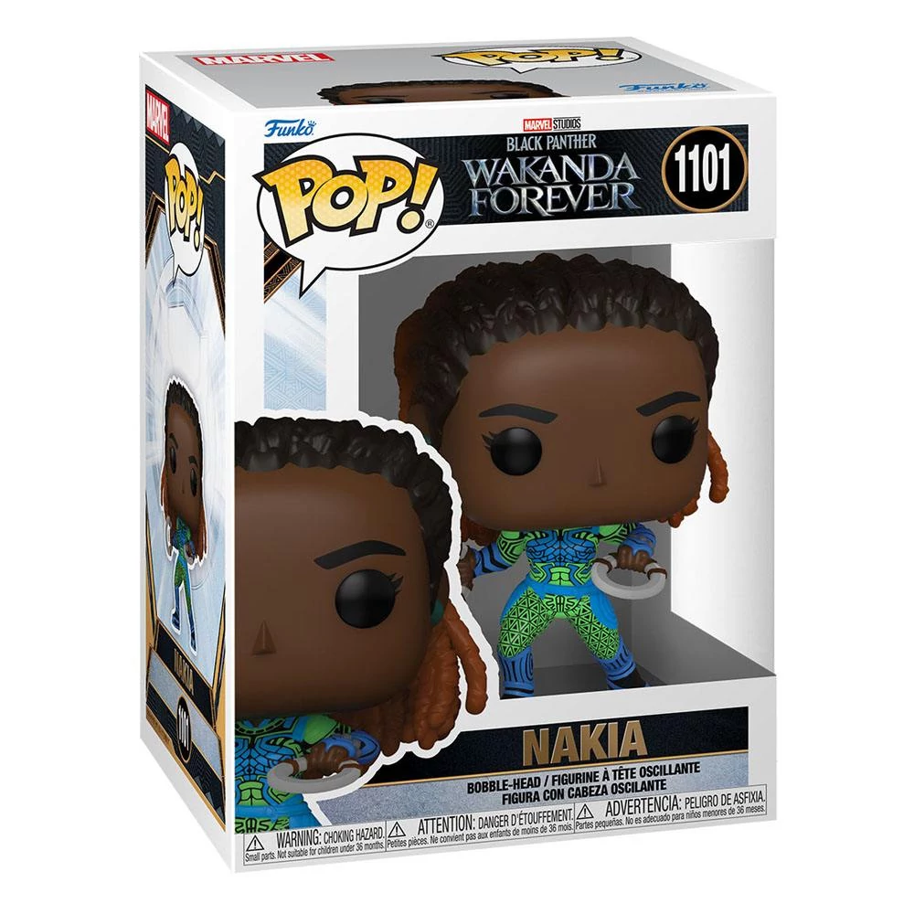 Black Panther: Wakanda Forever Funko POP! Marvel Vinyl Figura - Nakia 9 cm #1101