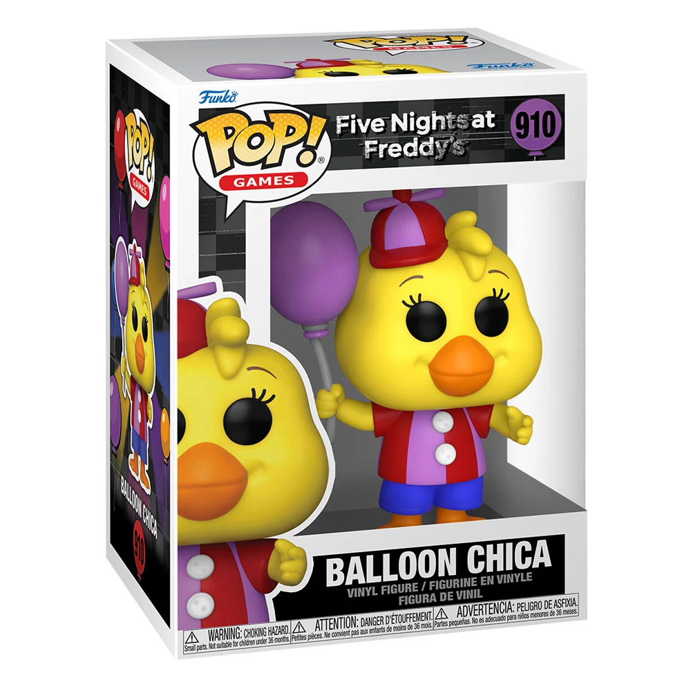Five Nights at Freddy's Security Breach POP! Games Vinyl Figura - Balloon Chica 9 cm #910