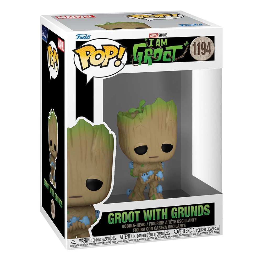 I Am Groot POP! Vinyl Figura - Groot with Grunds 9 cm #1194