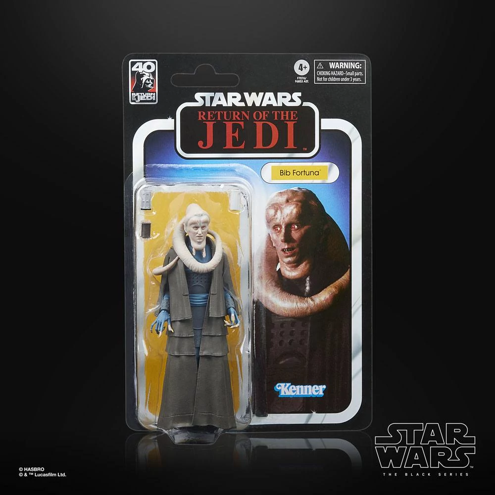 Star Wars Episode VI 40th Black Series Deluxe Akciófigura - Bib Fortuna 15 cm