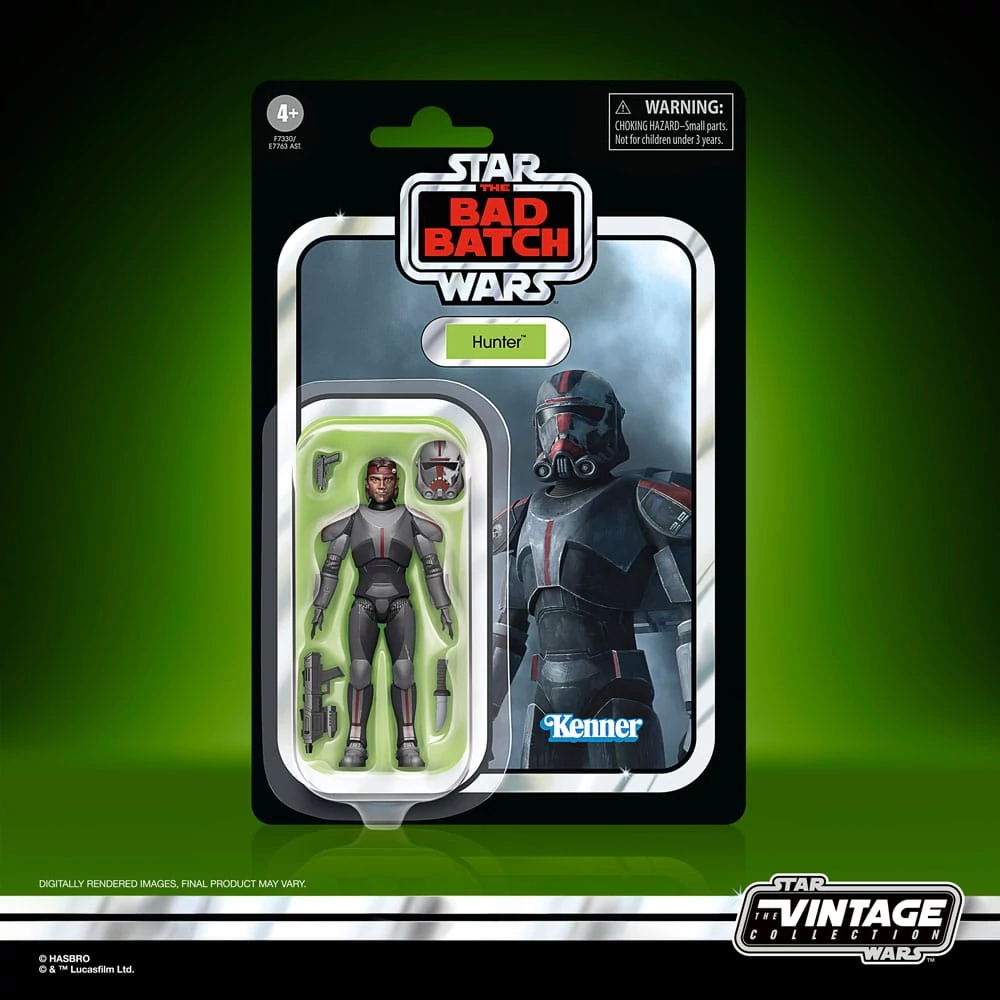 Star Wars: The Bad Batch Vintage Collection Akciófigura - Hunter 10 cm