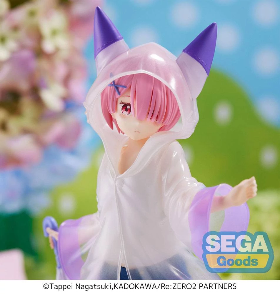 Re:Zero Starting Life in Another World Luminasta PVC Szobor - Ram Day After the Rain 21 cm