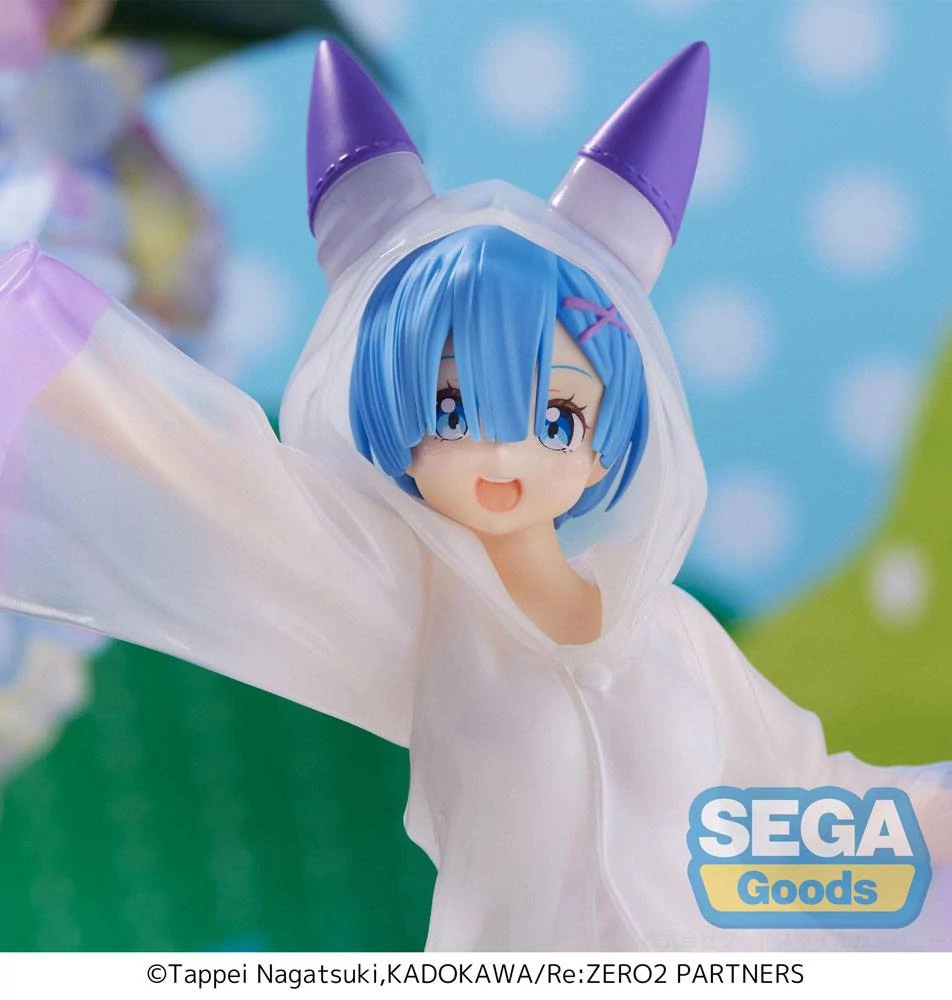 Re:Zero Starting Life in Another World Luminasta PVC Szobor - Rem Day After the Rain 21 cm