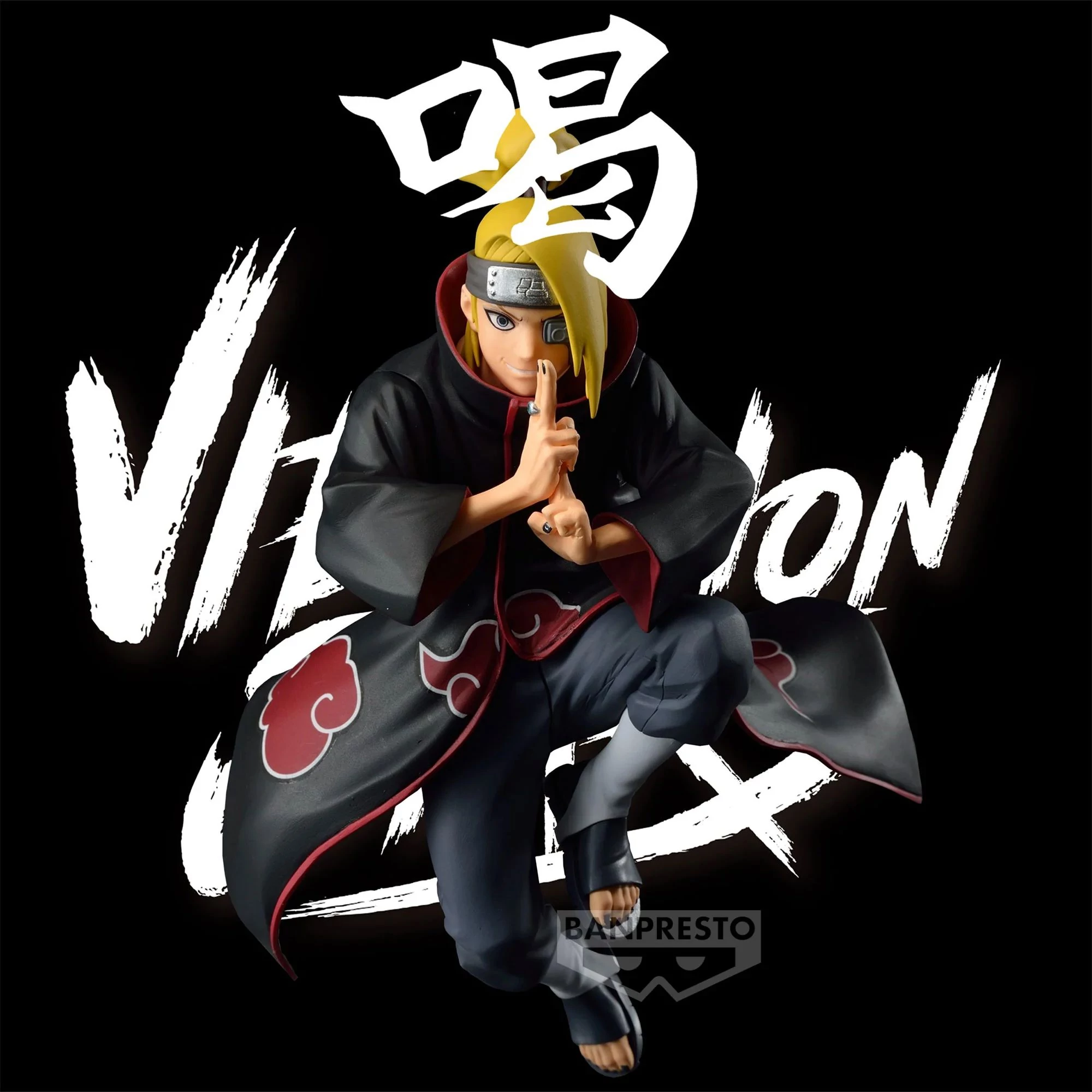 Naruto Shippuden Vibration Stars Szobor - Deidara 13 cm
