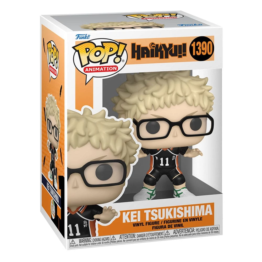 Haikyu!! Funko POP! Animation Vinyl Figura - Kei Tsukishima 9 cm #1390