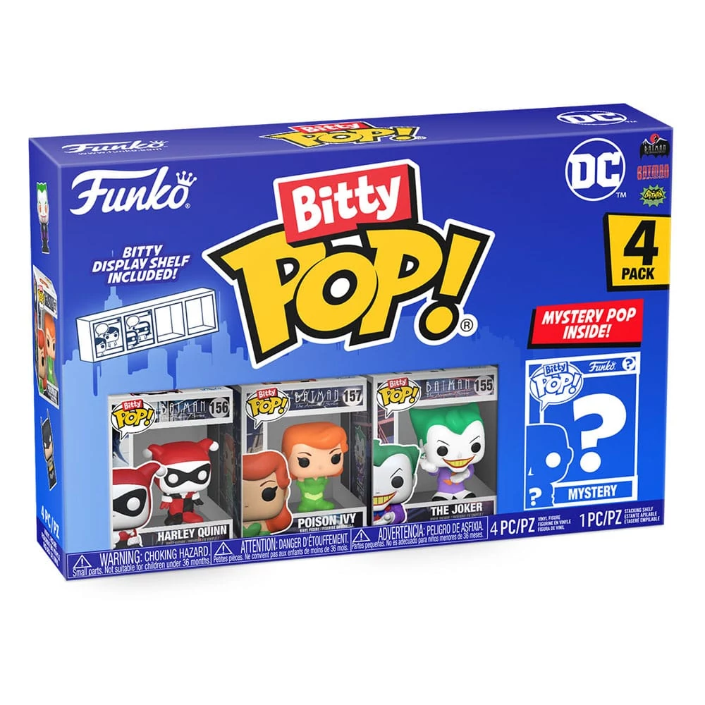 DC Bitty POP! Vinyl Figurák - Harley Quinn 2.5 cm