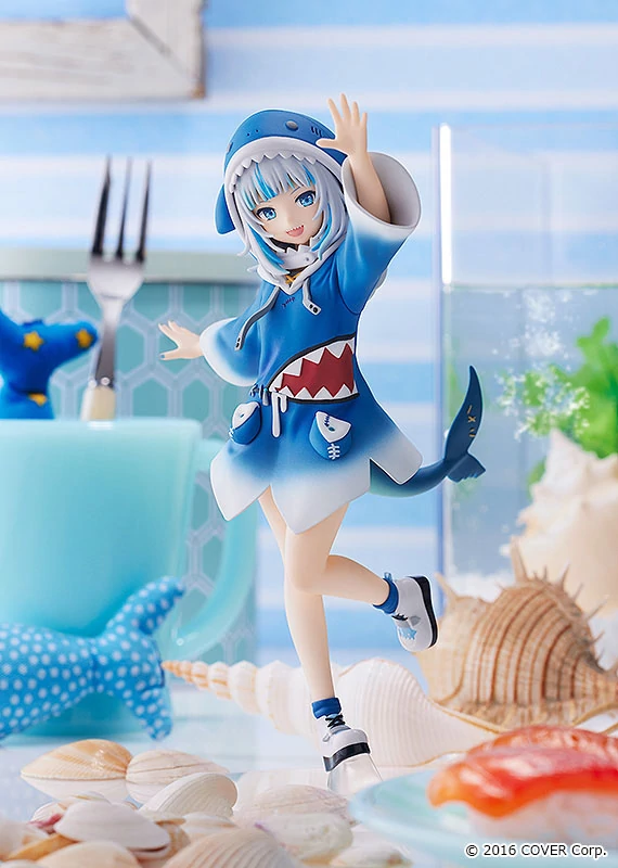Hololive Production Pop Up Parade Szobor - Gawr Gura 15 cm