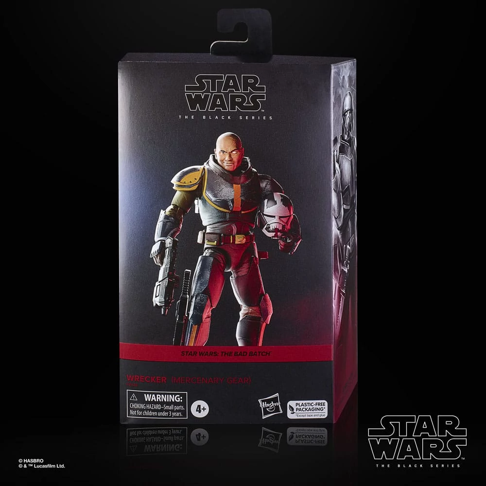 Star Wars: The Bad Batch Black Series Akciófigura - Wrecker (Mercenary Gear) 15 cm