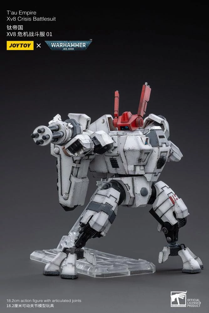 Warhammer 40k Akciófigura - 1/18 T'au Empire Xv8 Crisis Battlesuit 01 18 cm