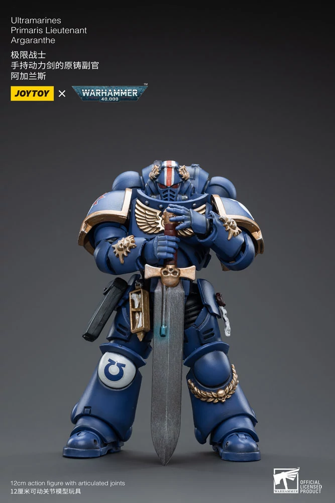 Warhammer 40k Akciófigura - 1/18 Ultramarines Primaris Lieutenant Argaranthe 12 cm