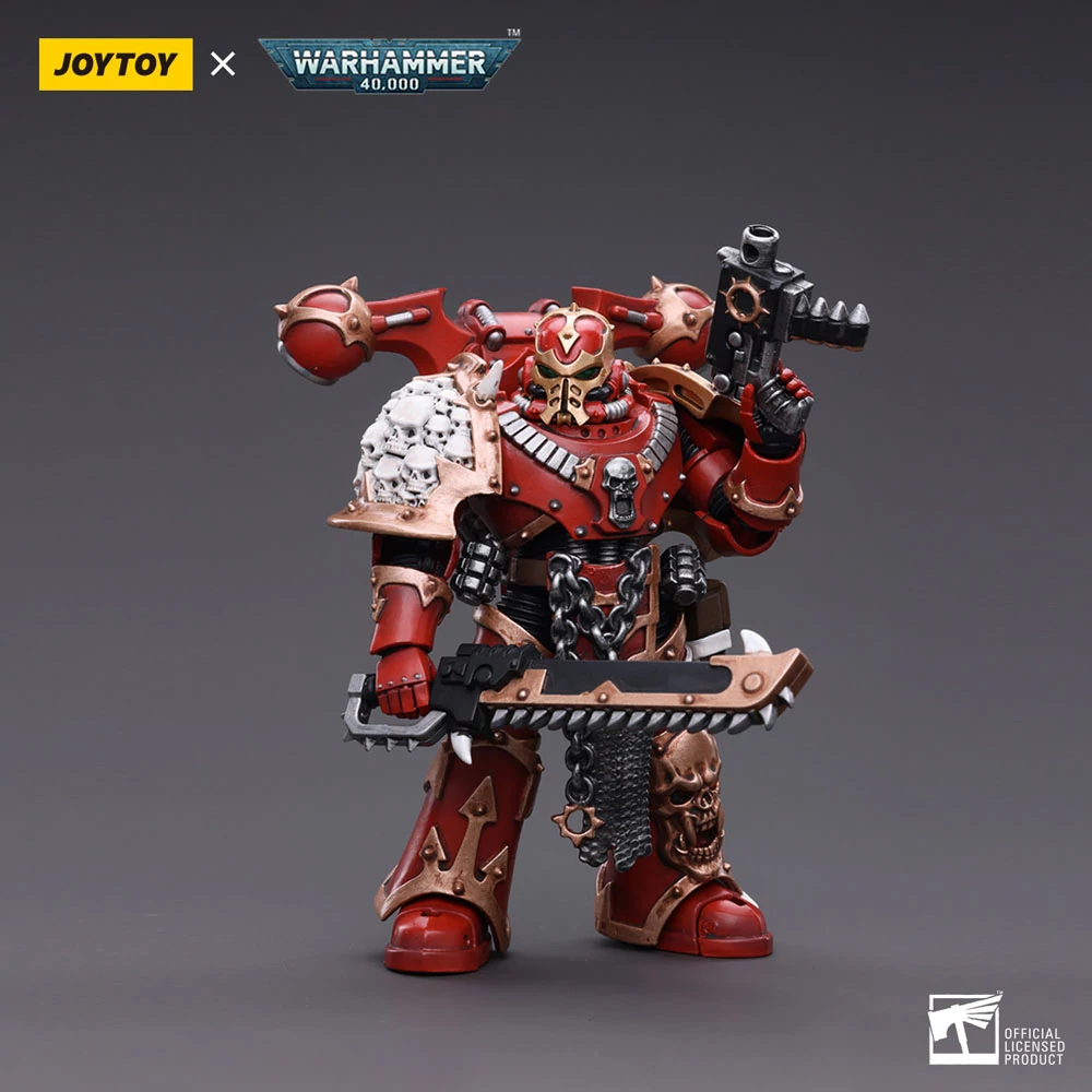 Warhammer 40k Akciófigura - 1/18 Chaos Space Marines Crimson Slaughter Brother Maganar 12 cm