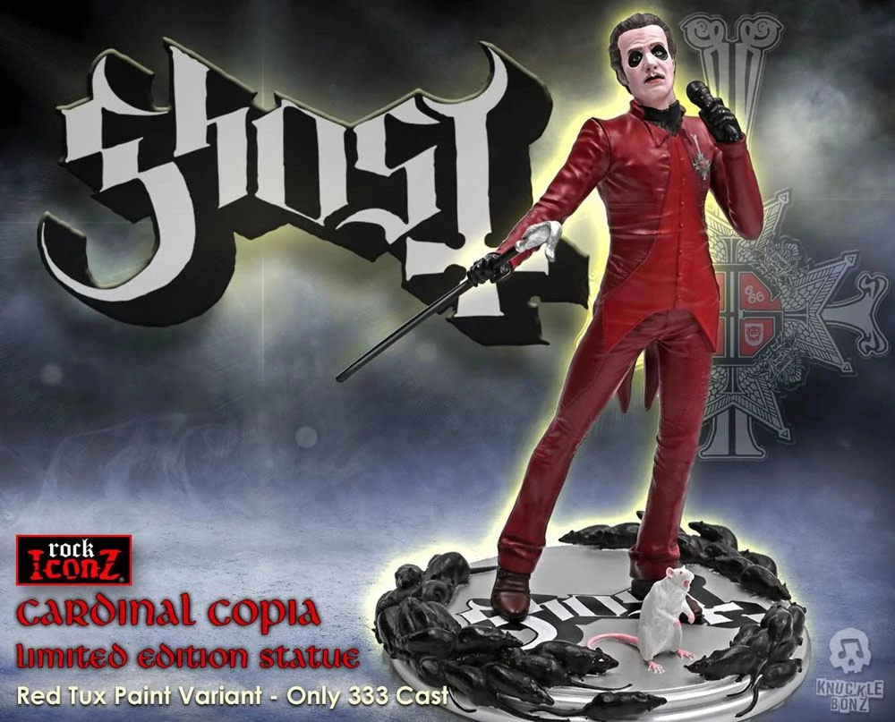 Ghost Rock Iconz Szobor - Cardinal Copia Red Tuxedo (Variant) 22 cm