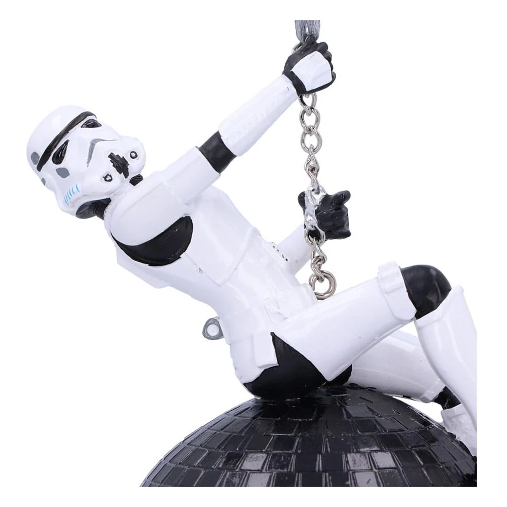 Original Stormtrooper Karácsonyfadísz  - Wrecking Ball Hanging Stormtrooper 12 cm