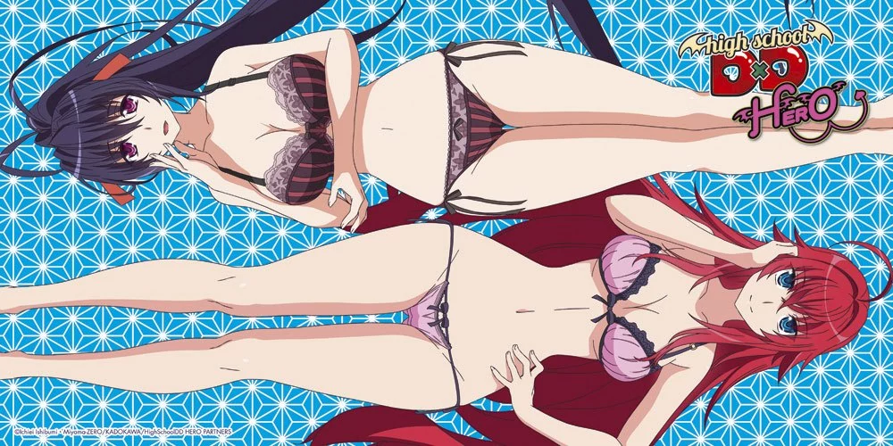 High School DxD Strandtörölköző - Rias and Akeno 160 x 80 cm