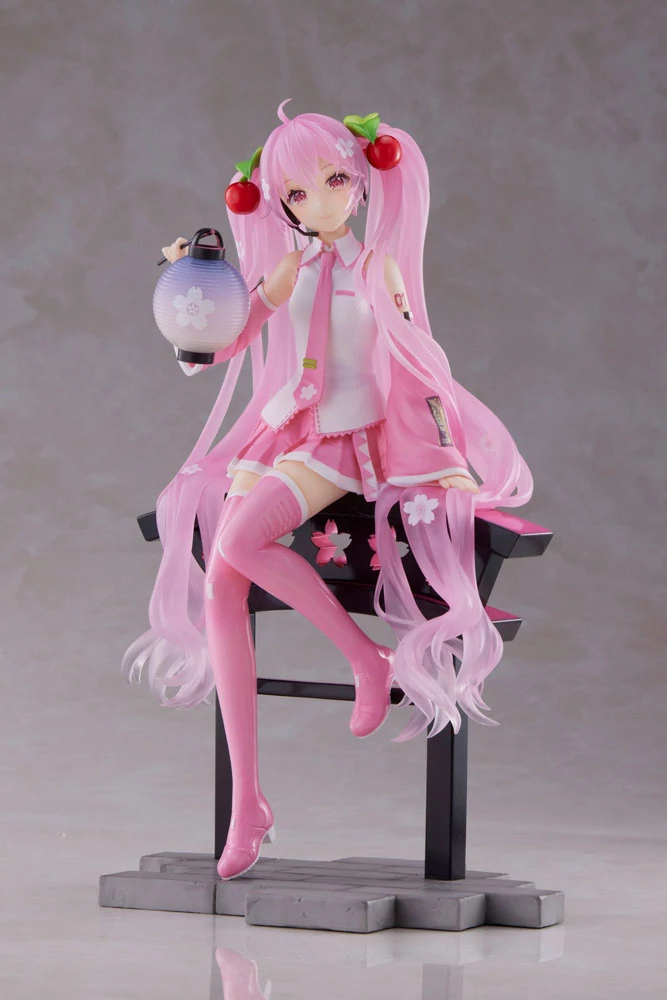Sakura Miku AMP+ PVC Szobor - Sakura Lantern Ver. 20 cm