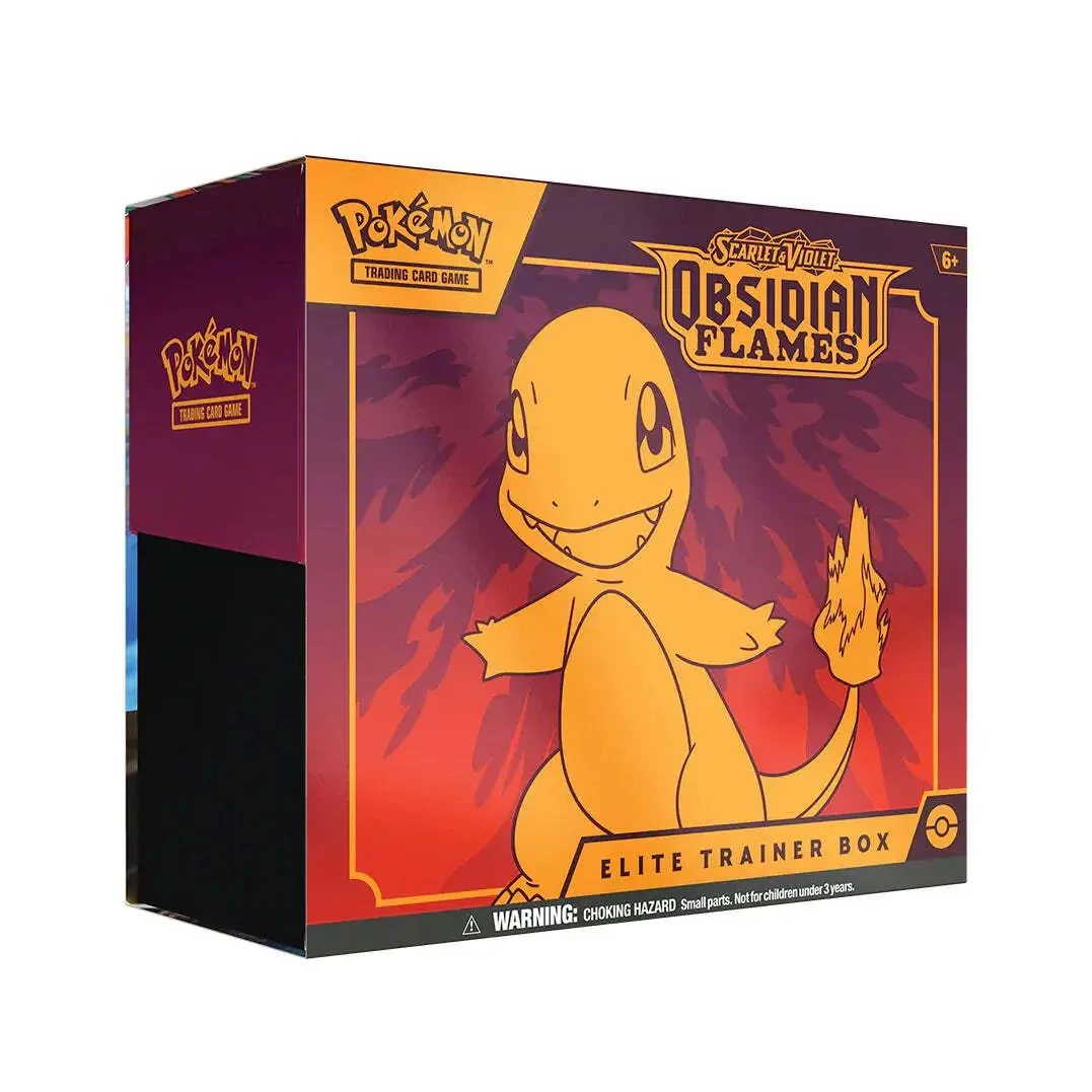 Pokémon TCG Scarlet & Violet - Obsidian Flames Elite Trainer Box *Angol nyelvű*