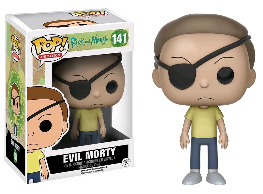 Rick & Morty Funko POP! Animation Vinyl Figura - Evil Morty 9 cm #141