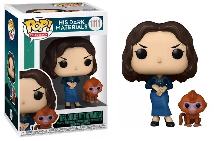 His Dark Materials POP! & Buddy Vinyl Figura - Mrs. Coulter w/ The Golden Monkey Daem 9 cm #1111