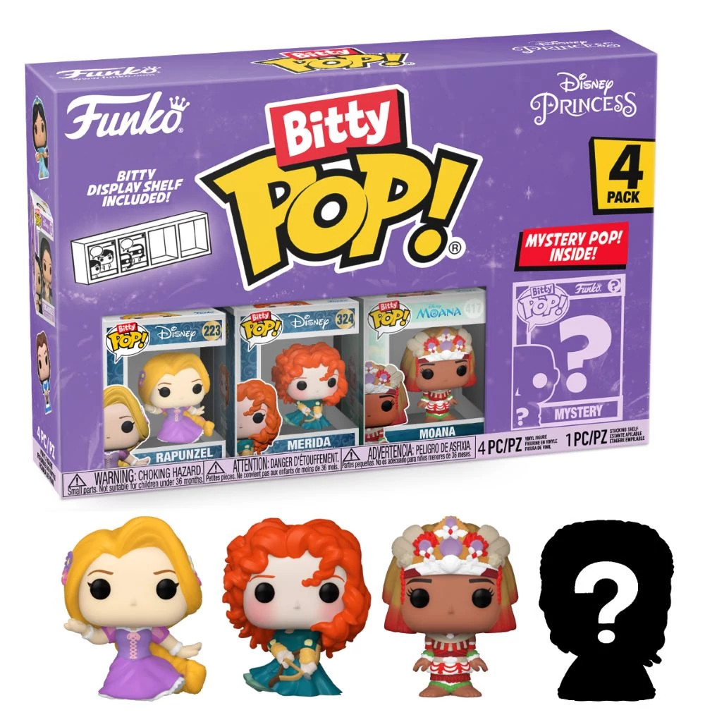 Disney Princess Bitty POP! Vinyl Figurák - Rapunzel 2,5 cm