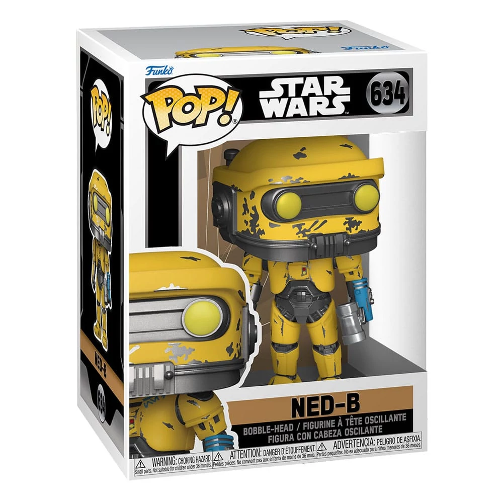 Star Wars: Obi-Wan Kenobi POP! Vinyl Figura - Ned-B 9 cm #634