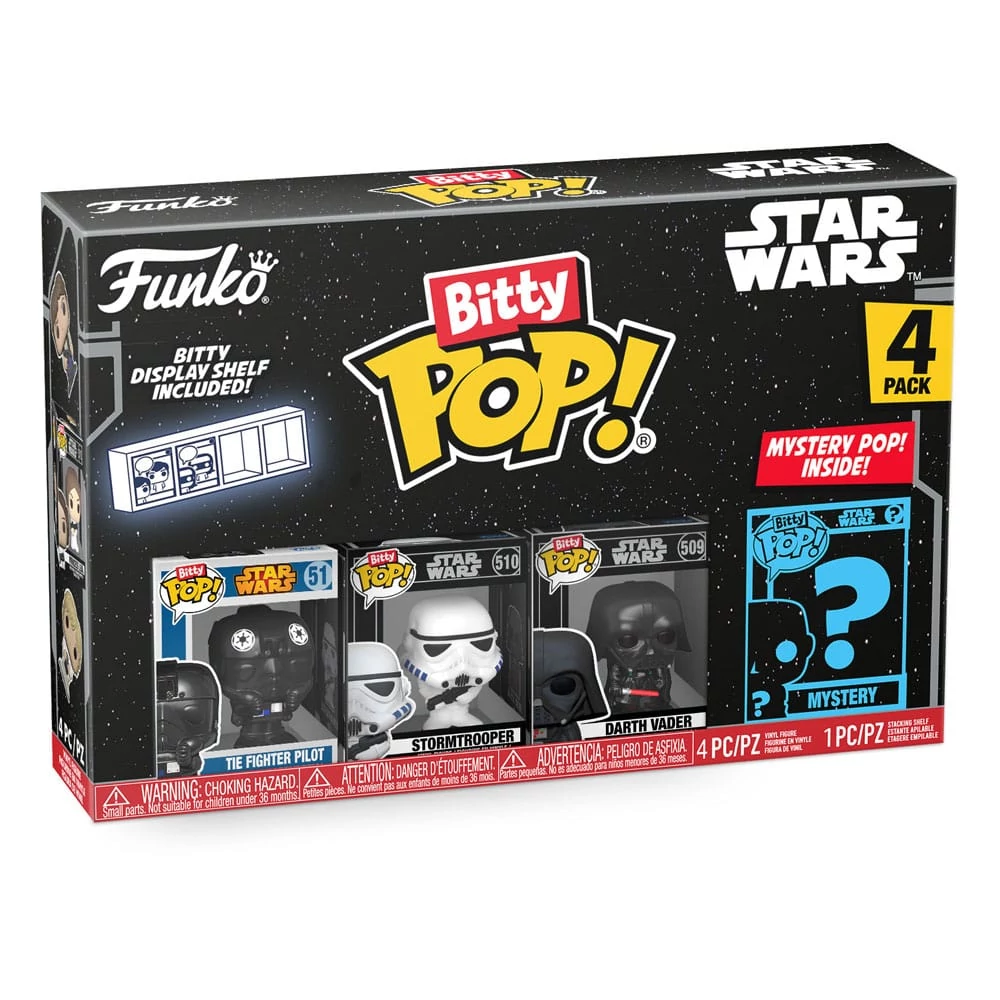 Star Wars Bitty POP! Vinyl Figurák - Darth Vader 2,5 cm