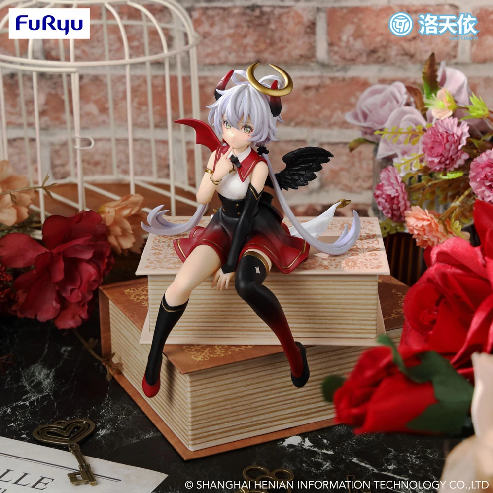 Vocaloid Noodle Stopper PVC Szobor - V Singer Luo Tianyi Fallen Angel Ver. 14 cm