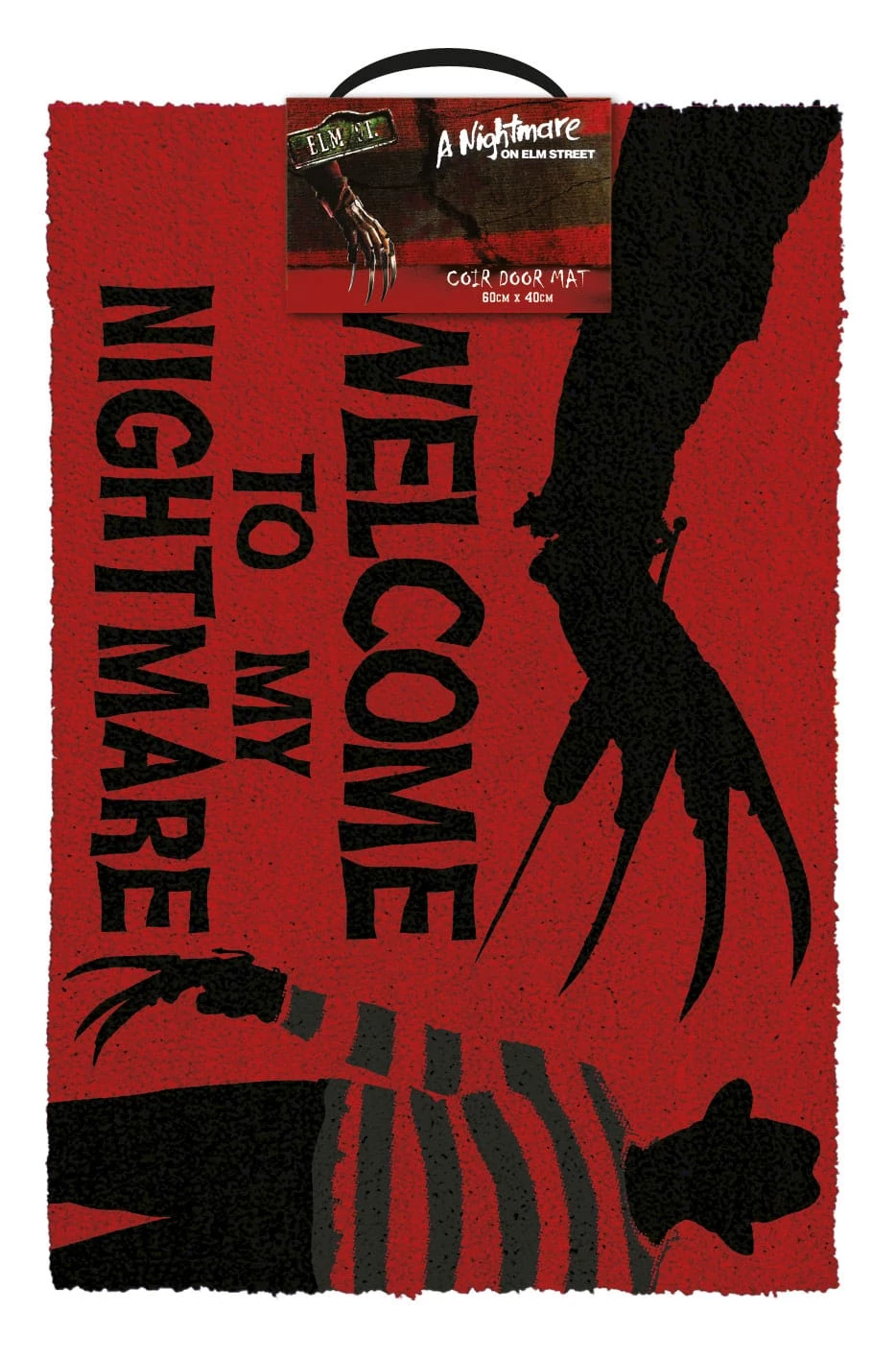 Nightmare on Elm Street Lábtörlő - Welcome Nightmare 40 x 60 cm