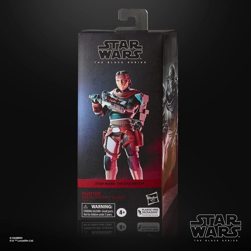 Star Wars: The Bad Batch Black Series Akciófigura - Hunter (Mercenary Gear) 15 cm