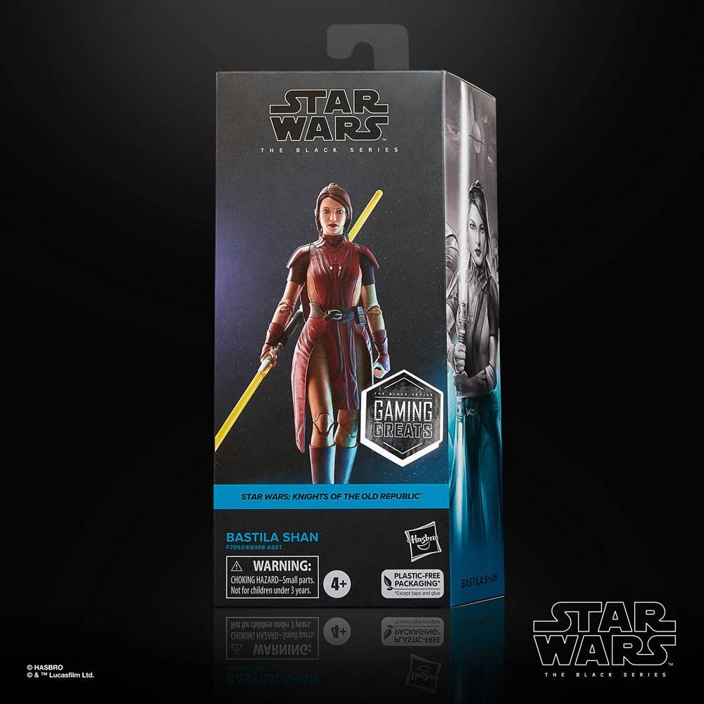 Star Wars: Knights of the Old Republic Black Series Gaming Greats Akciófigura - Bastila Shan 15 cm