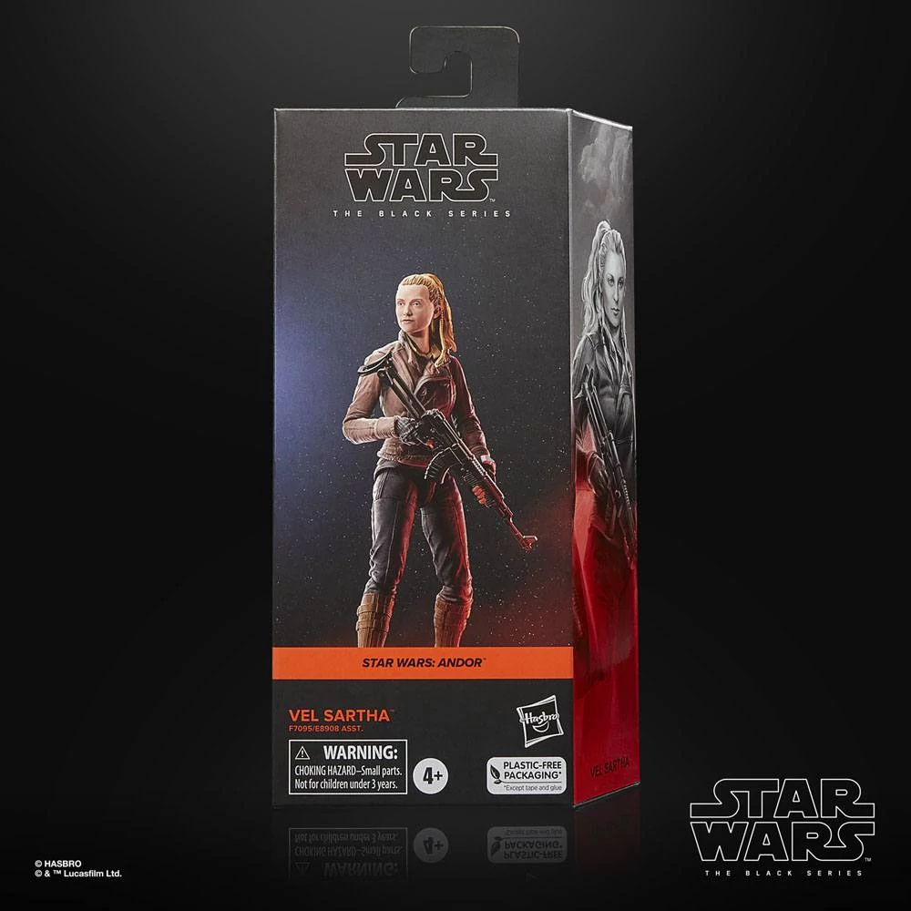 Star Wars: Andor Black Series Akciófigura - Vel Sartha 15 cm