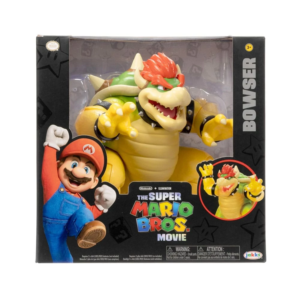 The Super Mario Bros. Movie Akciófigura - Bowser 18 cm