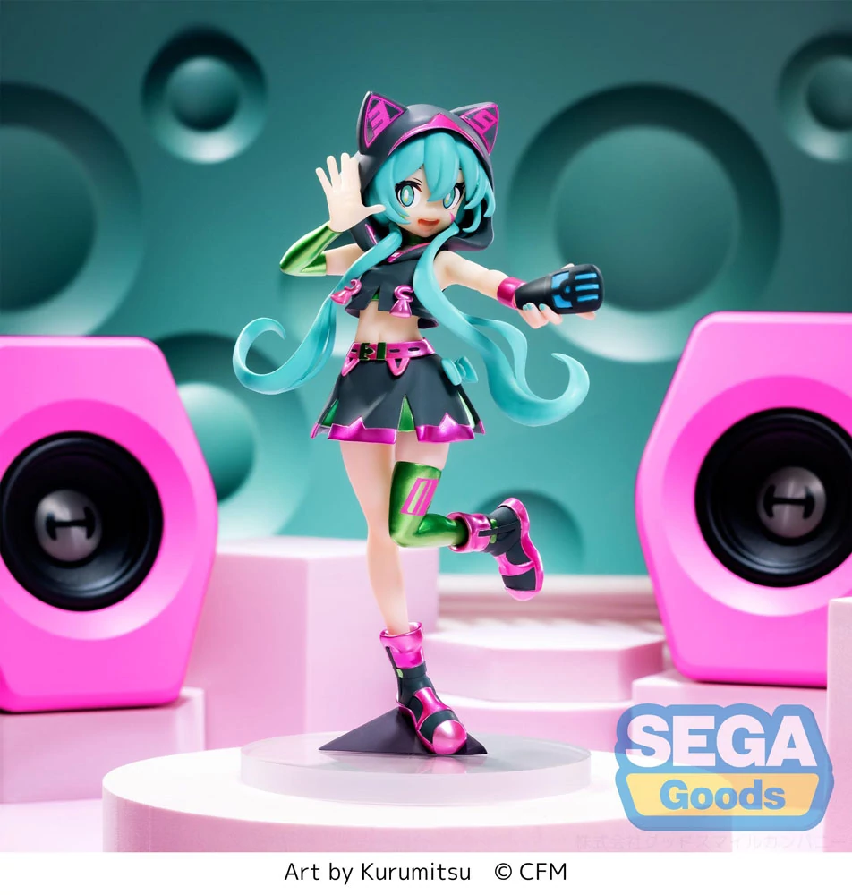 Hatsune Miku Luminasta PVC Szobor - Hatsune Miku Live Stage 18 cm
