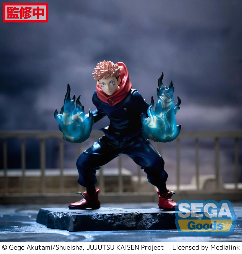 Jujutsu Kaisen Figurizm Luminasta PVC Szobor - Yuji Itadori Joint Struggle 16 cm