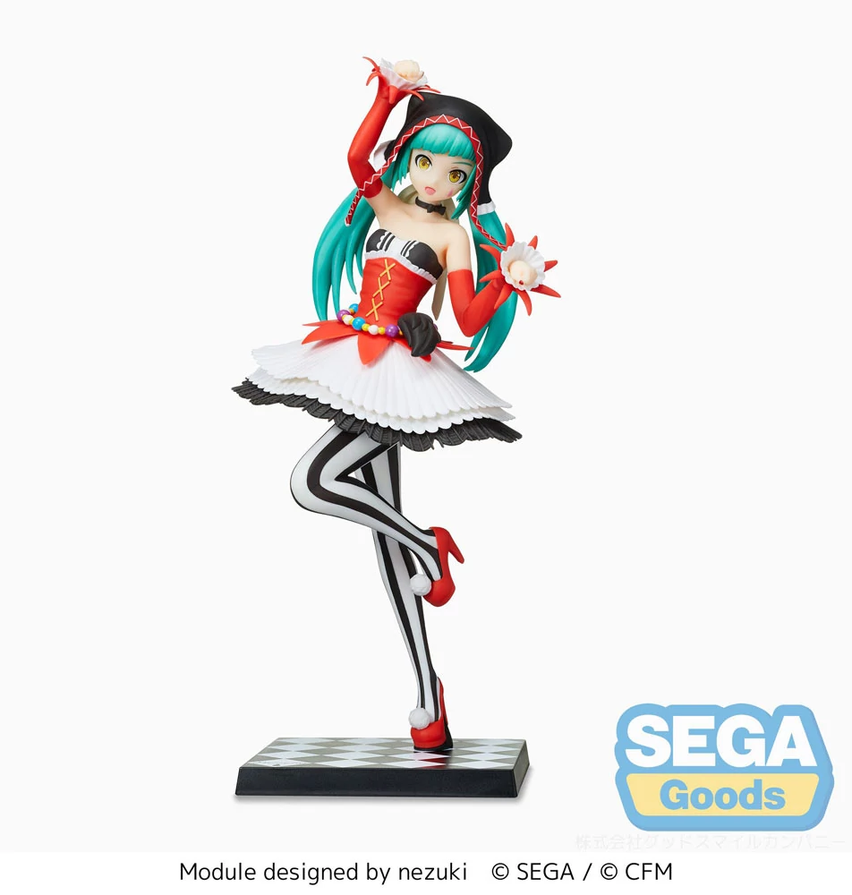 Hatsune Miku Project DIVA Arcade PVC Szobor - Hatsune Miku - Pierretta 23 cm