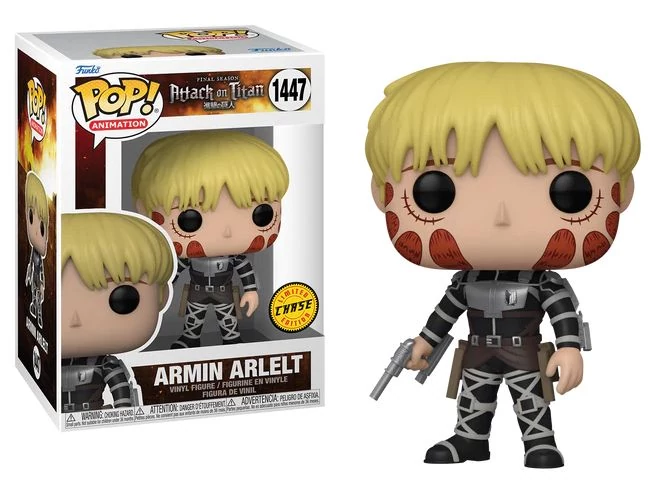 Attack On Titan S5 Funko POP! Figura - Armin Arlert 9 cm #1447 (Chase)