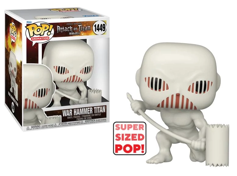 Attack On Titan S5 Super Sized Funko POP! Figura - War Hammer Titan 15 cm #1449