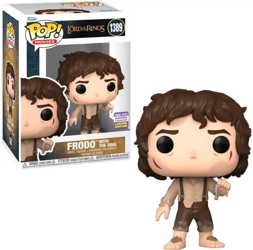 The Lord of the Rings Funko POP! Vinyl Figura - Frodo with Ring (SDCC 2023 Exclusive) #1389