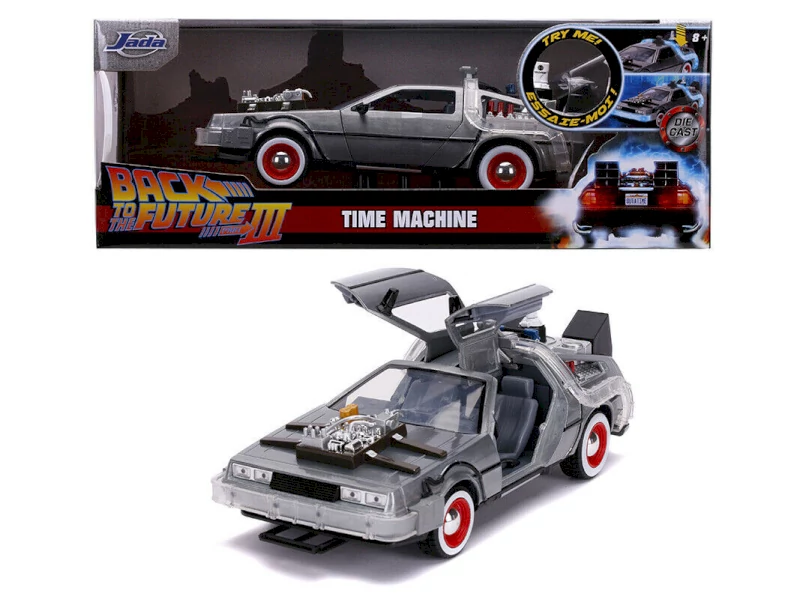 Back to the Future III Diecast Model 1/24 - ´81 DeLorean LK Coupe Time Machine