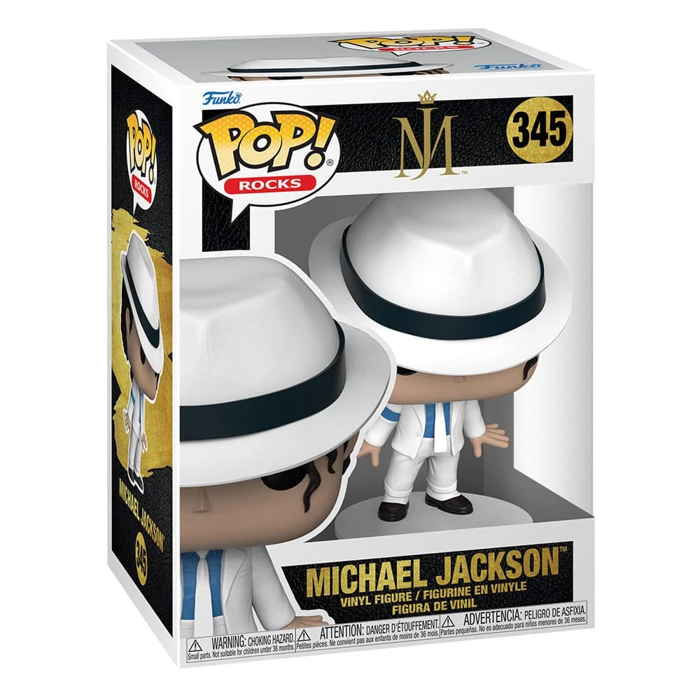 Michael Jackson Funko POP! Rocks Vinyl Figura - MJ (Smooth Criminal) 9 cm #345