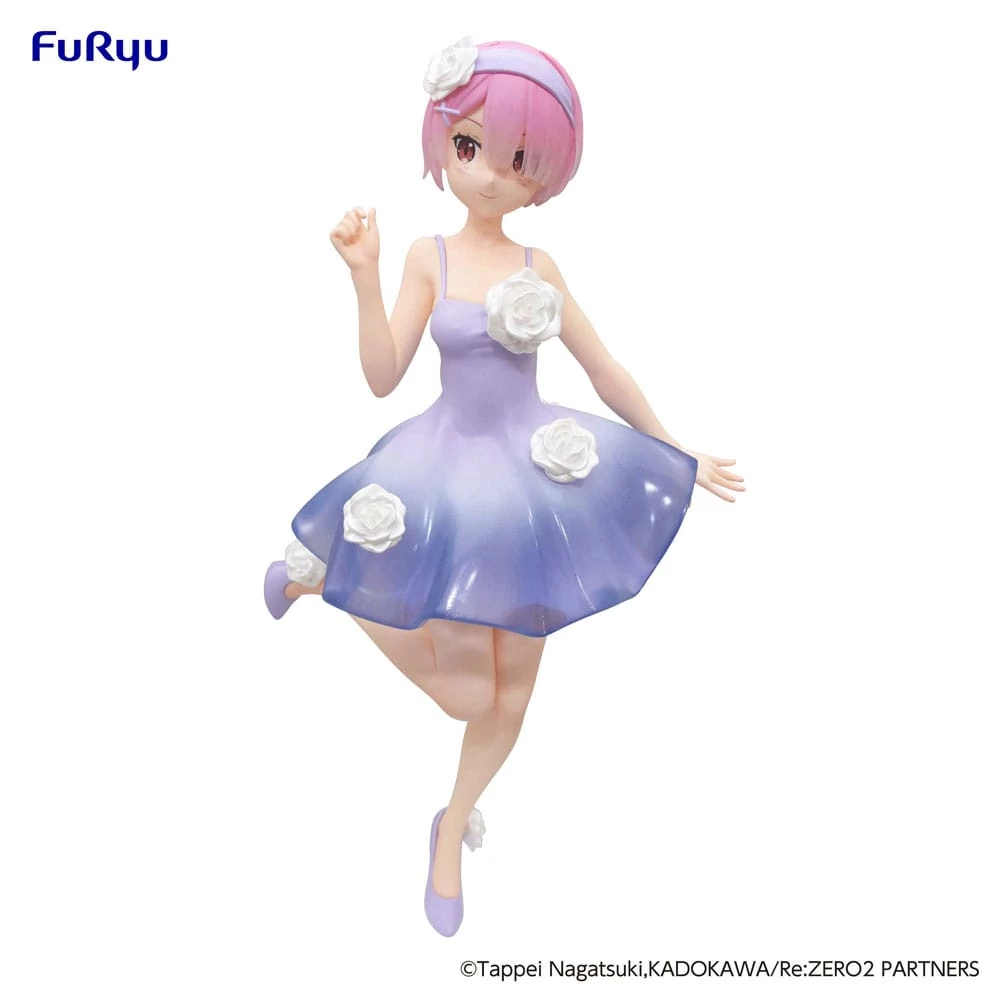 Re:Zero Trio-Try-iT Bunnies PVC Szobor - Ram Flower Dress 21 cm