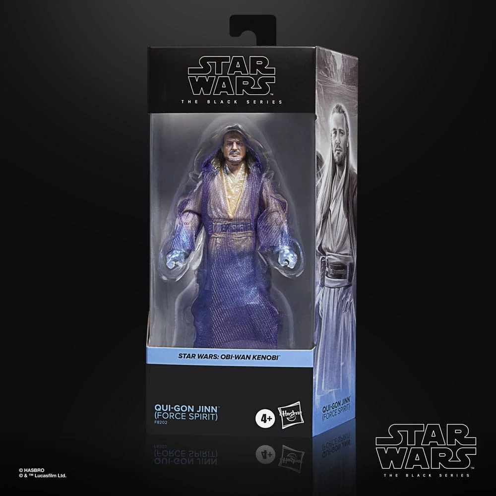 Star Wars: Obi-Wan Kenobi Black Series Akciófigura - Qui-Gon Jinn (Force Spirit) 15 cm