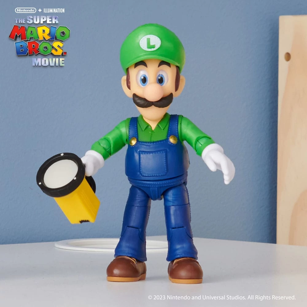 The Super Mario Bros. Movie Akciófigura - Luigi 13 cm