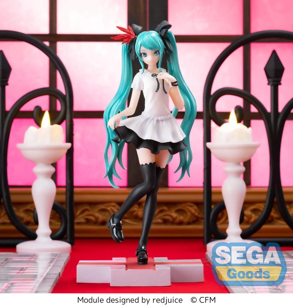 Hatsune Miku: Project DIVA MEGA39's Luminasta PVC Szobor - Hatsune Miku -Supreme- 18 cm