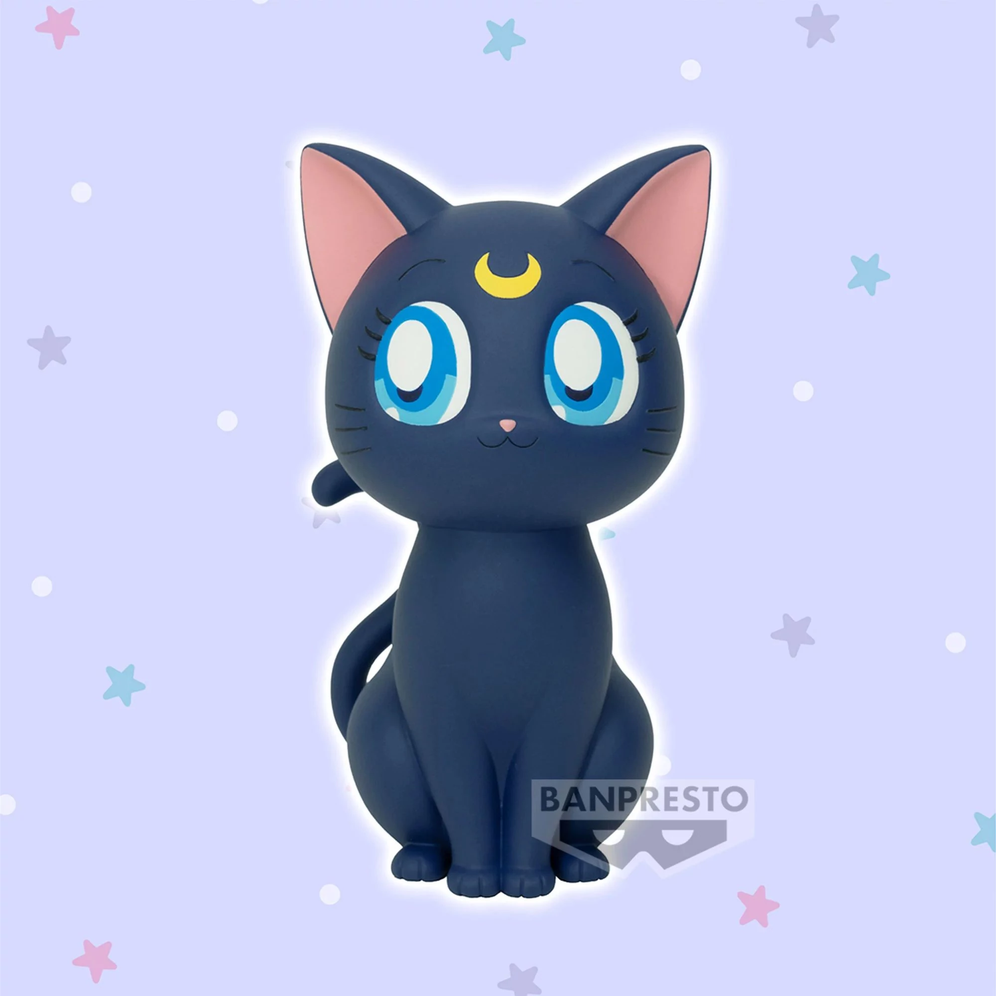 Sailor Moon Cosmos Movie Sofvimates Figurák - Luna 15cm