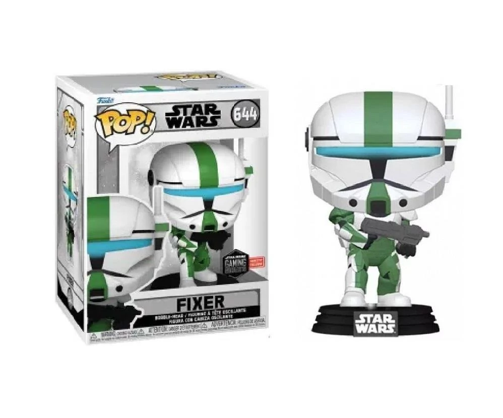 Star Wars: Republic Commando Funko POP! Games Vinyl Figura - Fixer 9 cm (Exclusive) #644