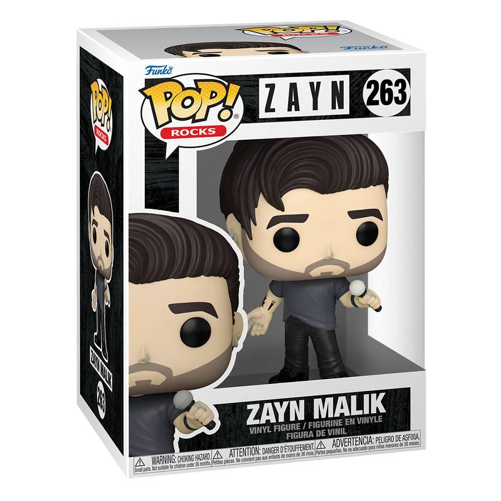 Zayn Malik POP! Rocks Vinyl Figura - Zayn Malik 9 cm #263
